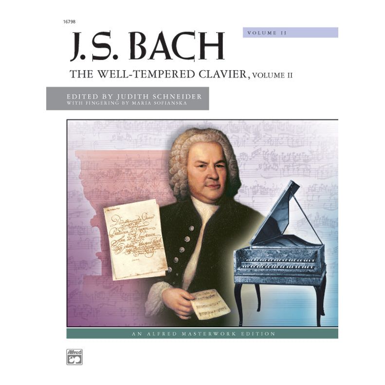 J.S. Bach The Well-Tempered Clavier, Vol 2