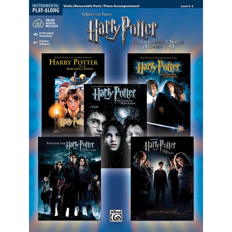 Harry Potter Instrumental Solos for Strings (Movies 1-5)