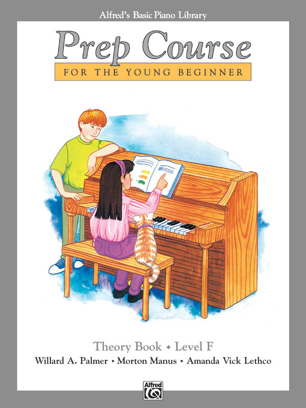 McK Alfred's Basic Piano Prep Course: Theory Book F