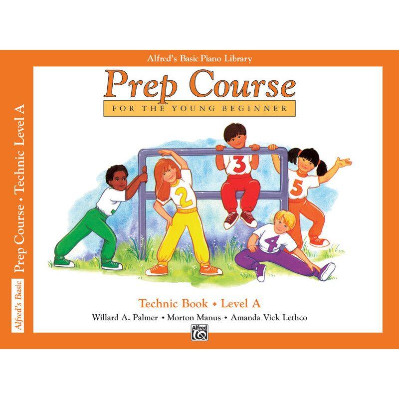 McK Alfred's Basic Piano Prep Course: Technic Book A