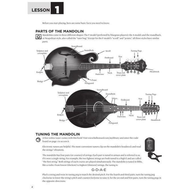 First 15 Lessons - Mandolin