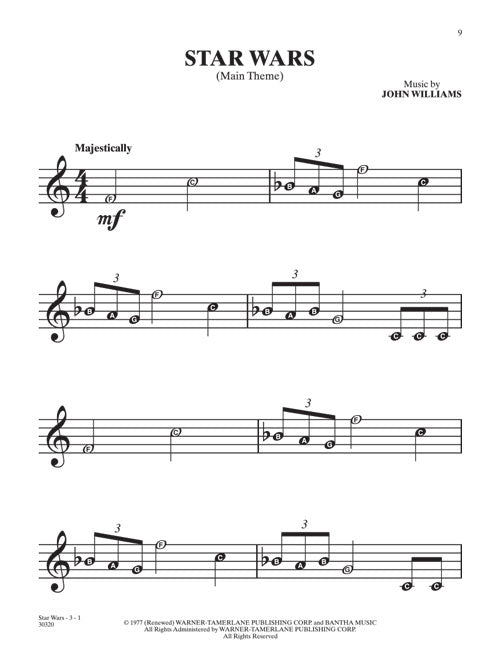 Selections from Star Wars for Recorder