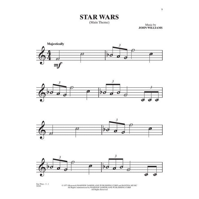Selections from Star Wars for Recorder