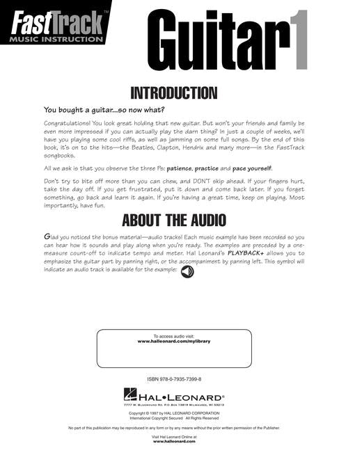 FastTrack Guitar Method - Book 1