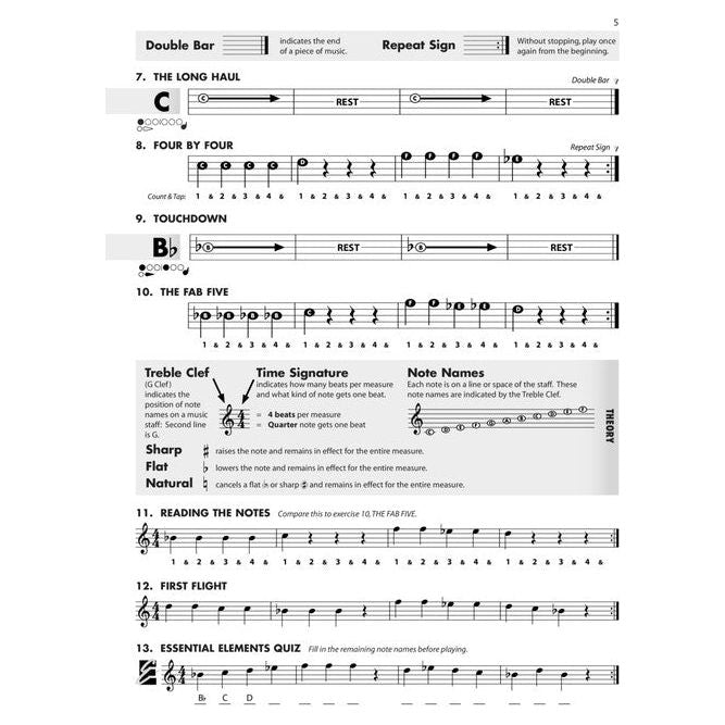 Essential Elements for Band - Flute Book 1 with EEi