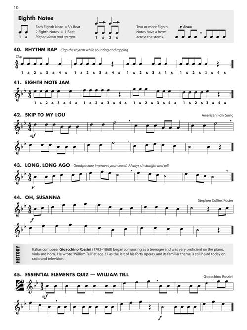Essential Elements for Band - Flute Book 1 with EEi