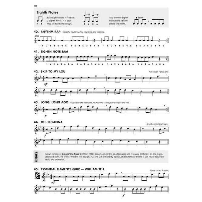 Essential Elements for Band - Flute Book 1 with EEi