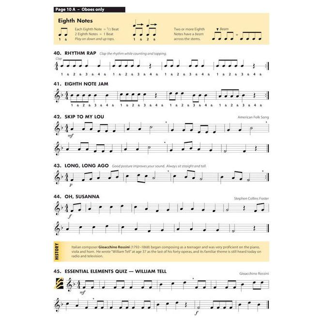 Essential Elements for Band - Oboe Book 1 with EEi