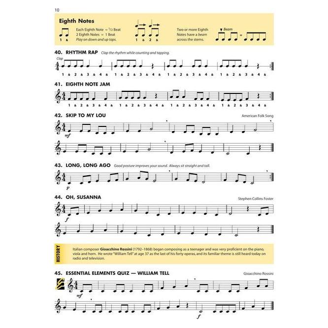 Essential Elements for Band - Bb Clarinet Book 1 with EEi
