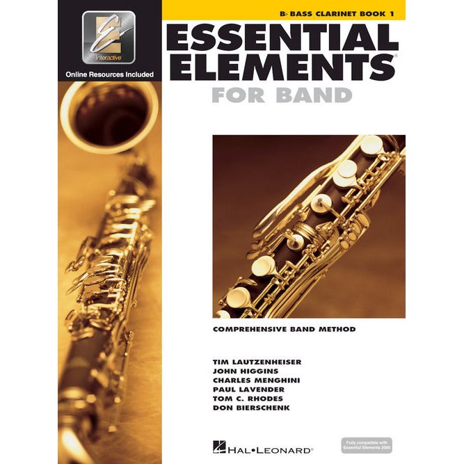Essential Elements for Band - Bb Bass Clarinet Book 1 with EEi