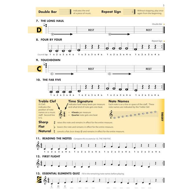 Essential Elements for Band - Bb Bass Clarinet Book 1 with EEi