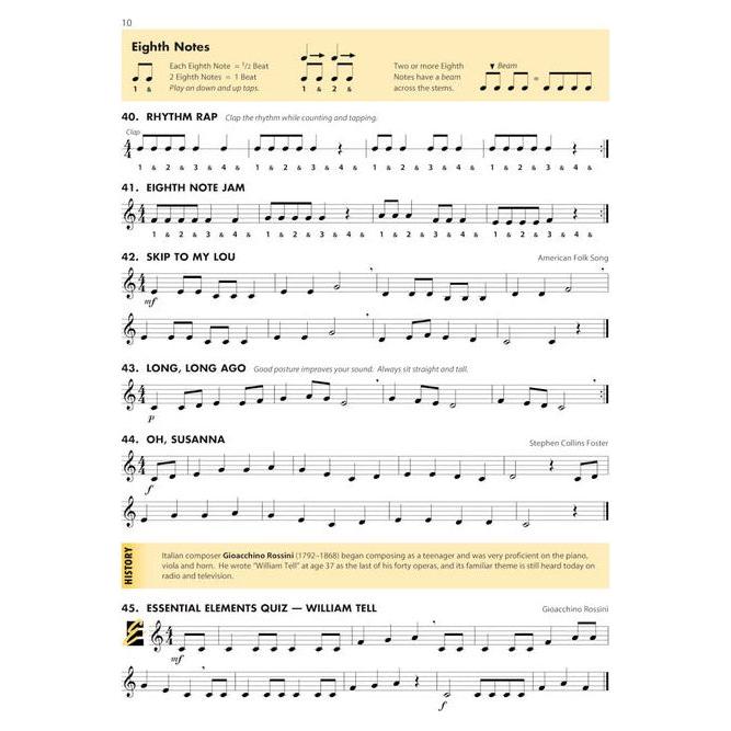 Essential Elements for Band - Bb Bass Clarinet Book 1 with EEi