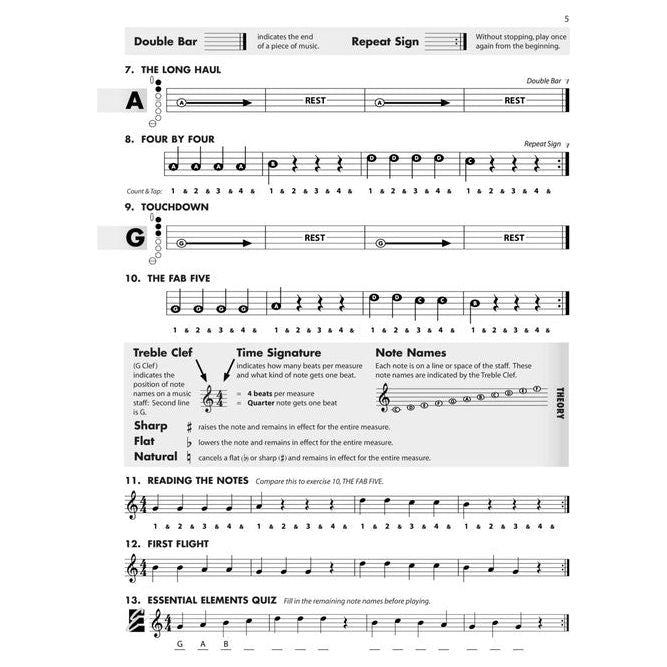 Essential Elements for Band - Eb Alto Saxophone Book 1 with EEi
