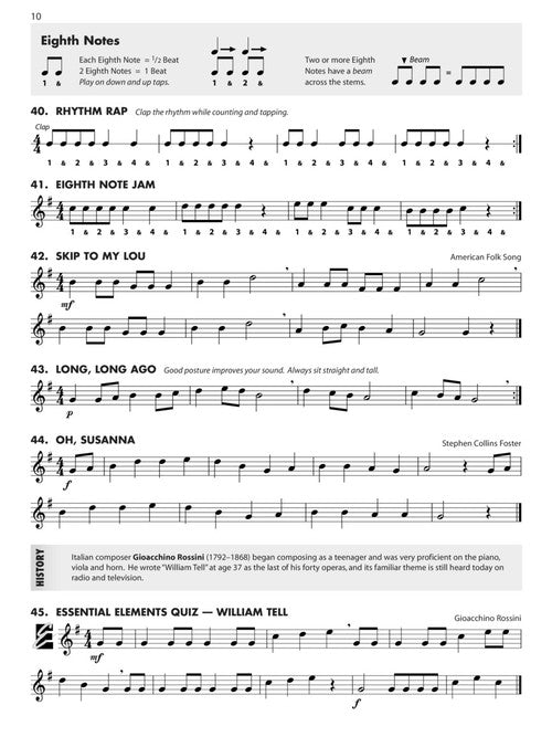 Essential Elements for Band - Eb Alto Saxophone Book 1 with EEi
