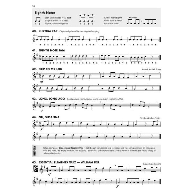 Essential Elements for Band - Eb Alto Saxophone Book 1 with EEi