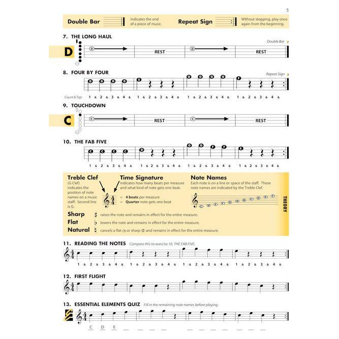 Essential Elements for Band - Bb Tenor Saxophone Book 1 with EEi