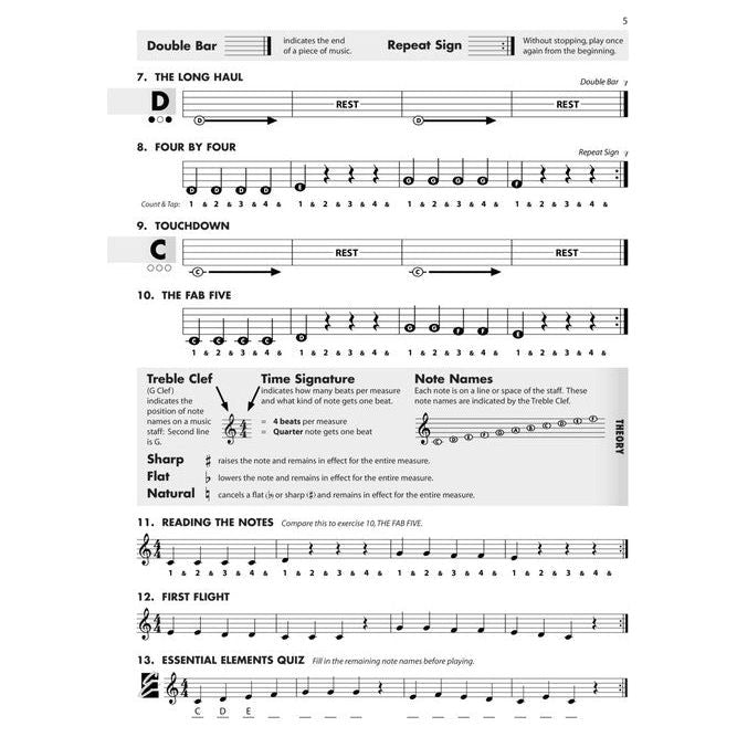 Essential Elements for Band - Bb Trumpet Book 1 with EEi