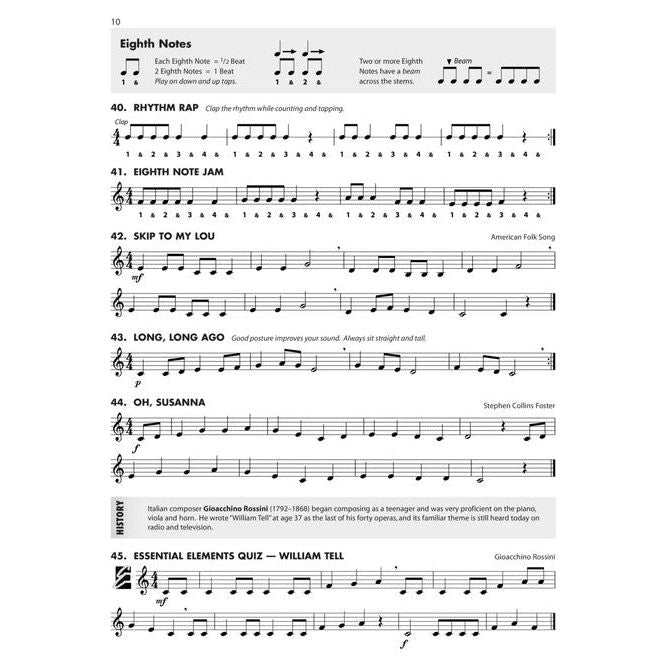 Essential Elements for Band - Bb Trumpet Book 1 with EEi