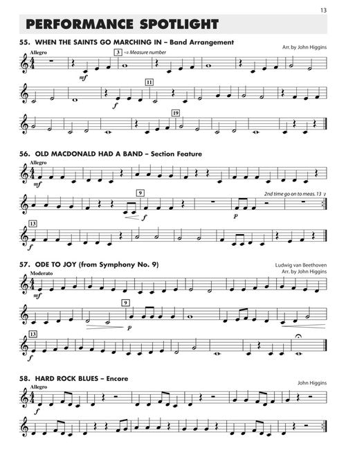 Essential Elements for Band - Bb Trumpet Book 1 with EEi