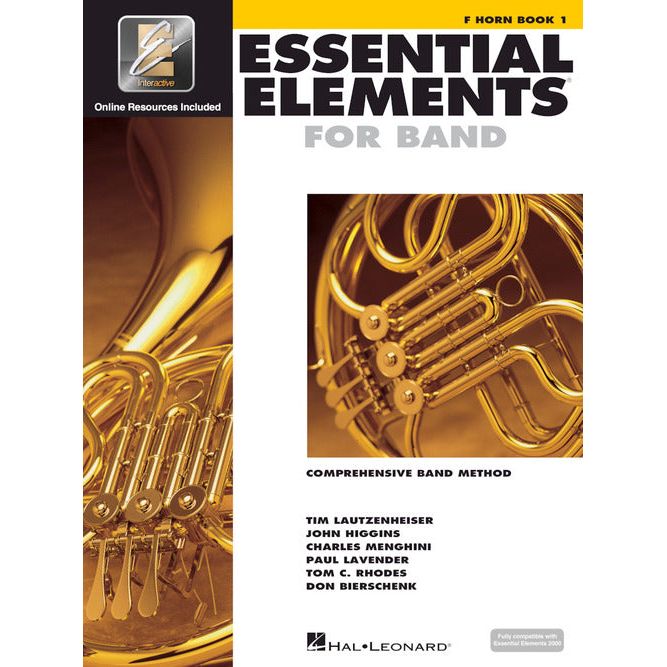 Essential Elements for Band - F Horn Book 1 with EEi