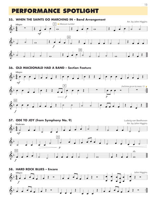 Essential Elements for Band - F Horn Book 1 with EEi