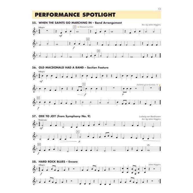 Essential Elements for Band - F Horn Book 1 with EEi
