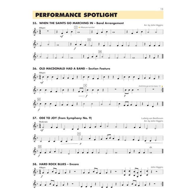 Essential Elements for Band - F Horn Book 1 with EEi