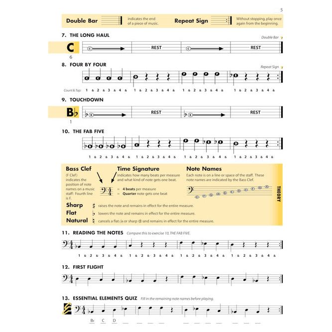 Essential Elements for Band - Trombone Book 1 with EEi