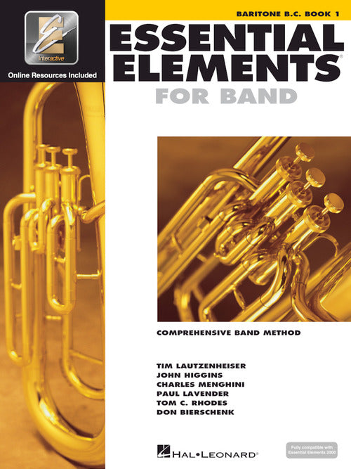 Essential Elements for Band - Baritone B.C. Book 1 with EEi