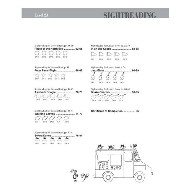 Level 2A - Sightreading Book