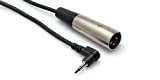 Hosa XVM-110M 10' 3.5mm RA TRS to XLRM Cable
