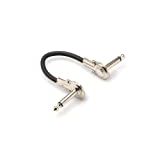 Hosa Guitar Patch Cable Low-Profile Right-Angle To Same, 6 In