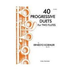 40 Progressive Duets For Two Flutes Vol. 2