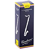 Vandoren Bb Bass Clarinet Reeds 2.5, box of 5