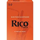 Rico Baritone Saxophone Reeds Strength 3.0 10-Pack