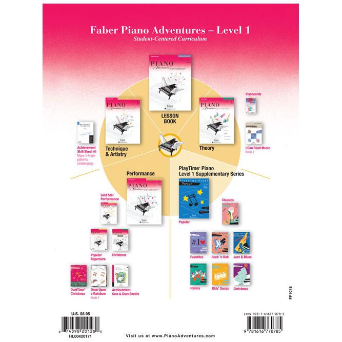 Piano Adventures - Level 1 - Lesson Book - 2nd Edition