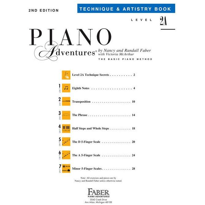 Level 2A - Technique & Artistry Book - 2nd Edition