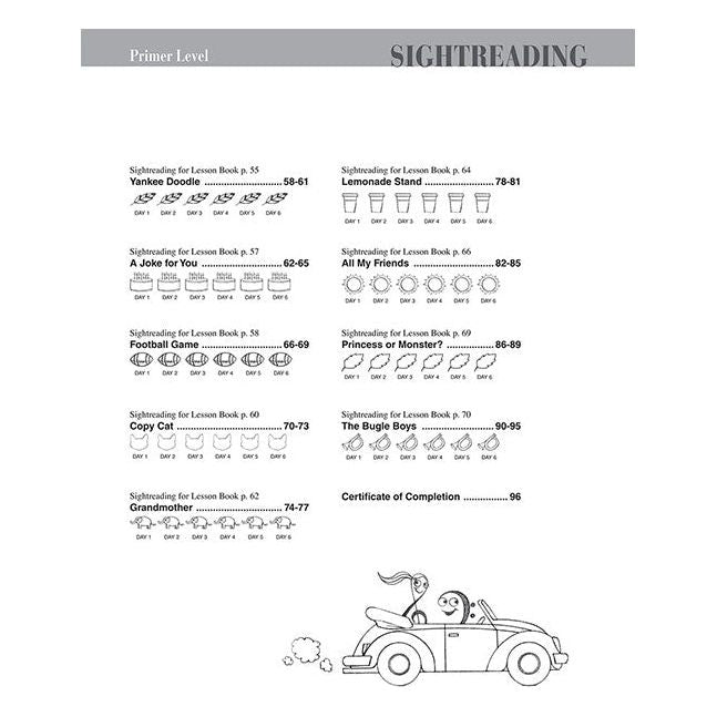 FPA Primer - Sightreading Book
