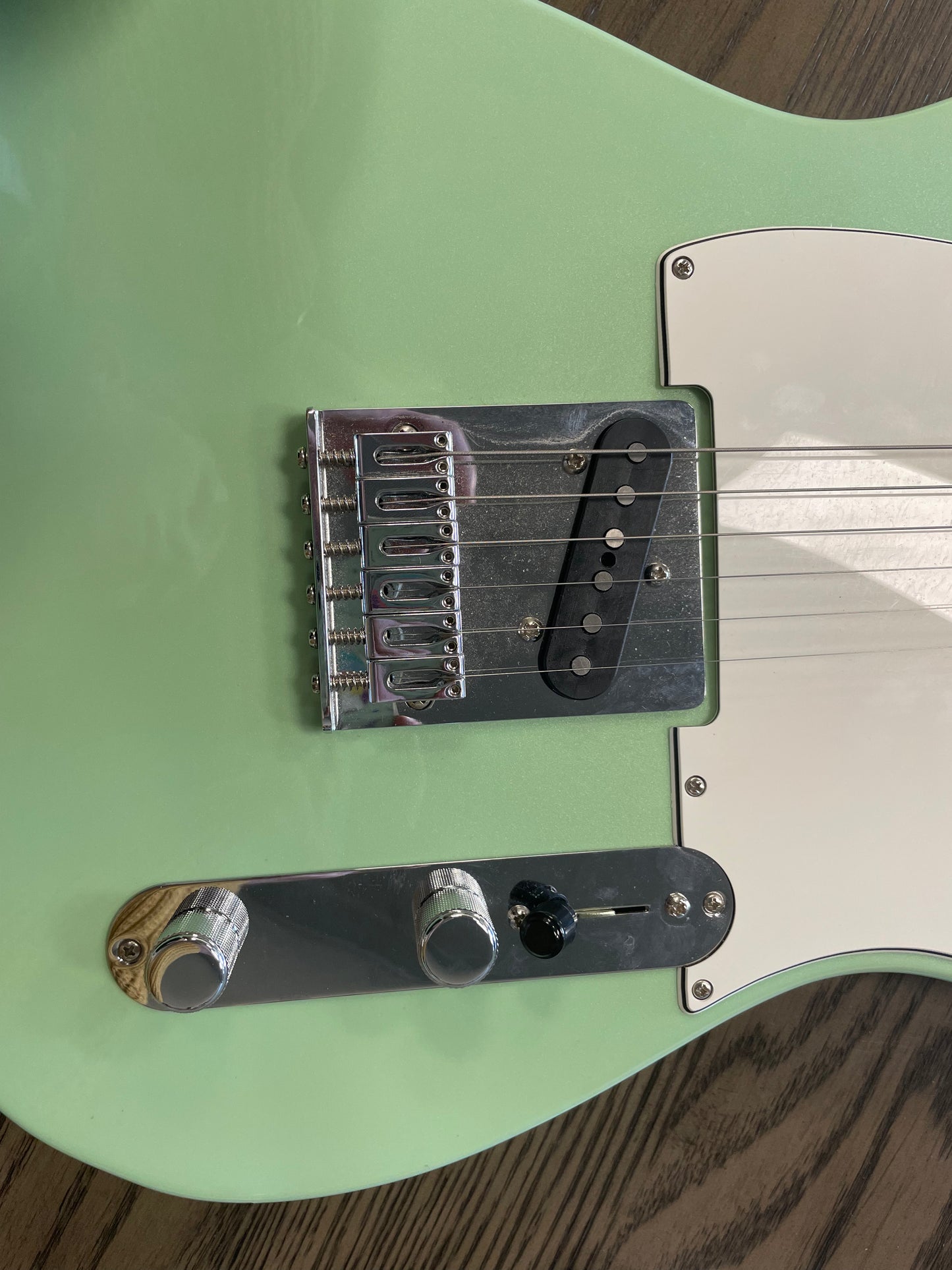 USED Fender MX Telecaster - Surf Green