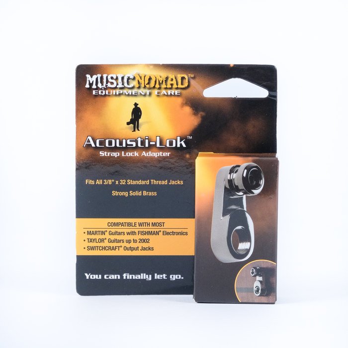 Acousti-Lok Strap Lock Adapter for Standard Output Jacks