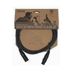 D'Addario Classic Series XLR Microphone Cable, 10 Feet