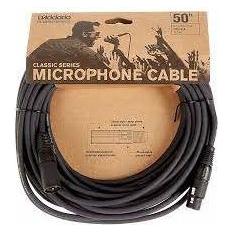 D'Addario Classic Series XLR Microphone Cable, 50 feet