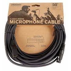 D'Addario Classic Series XLR Microphone Cable, 50 feet