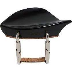 Dresden style ebony chinrest, violin 3/4-4/4