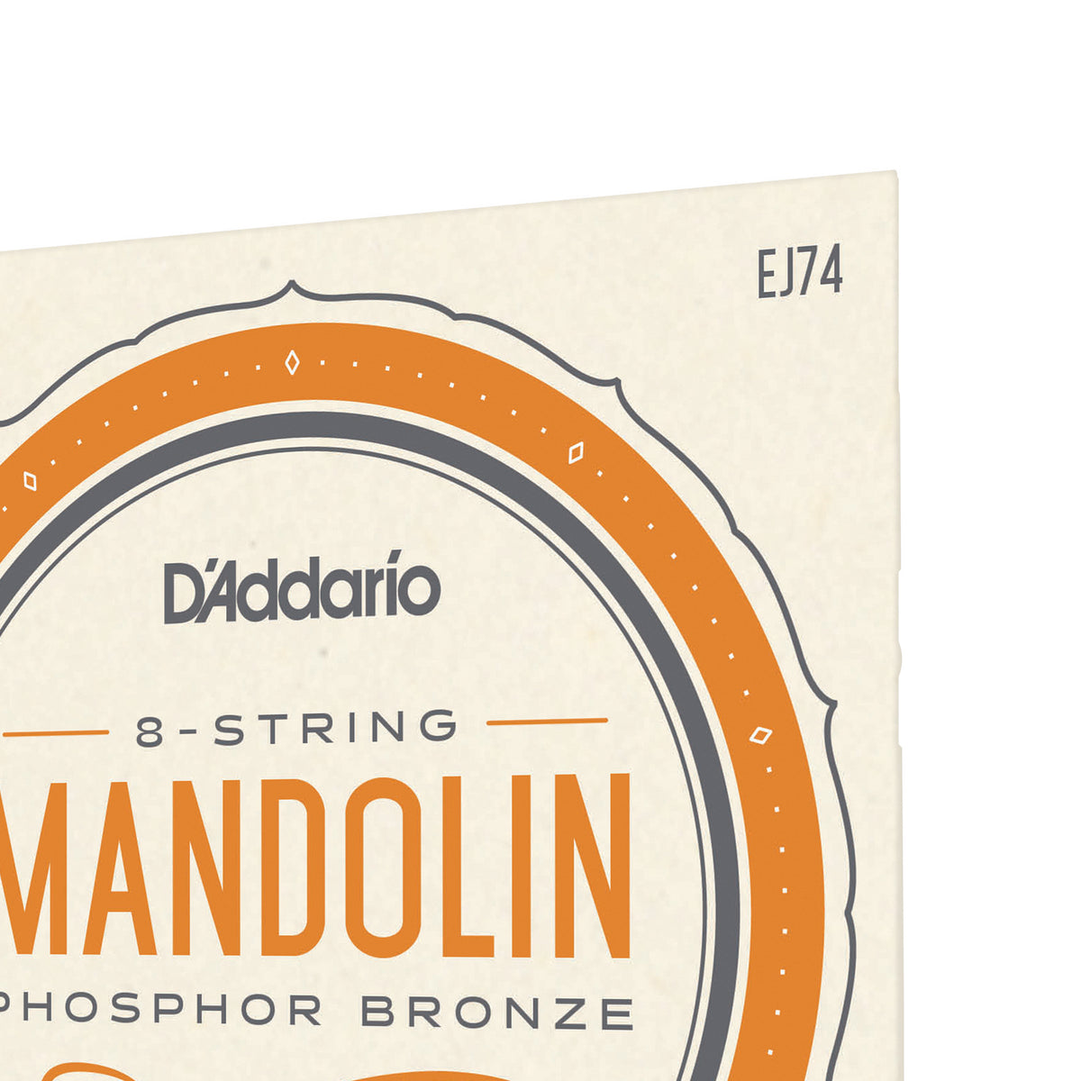 D'Addario EJ74 Mandolin Strings, Phosphor Bronze, Medium, 11-40