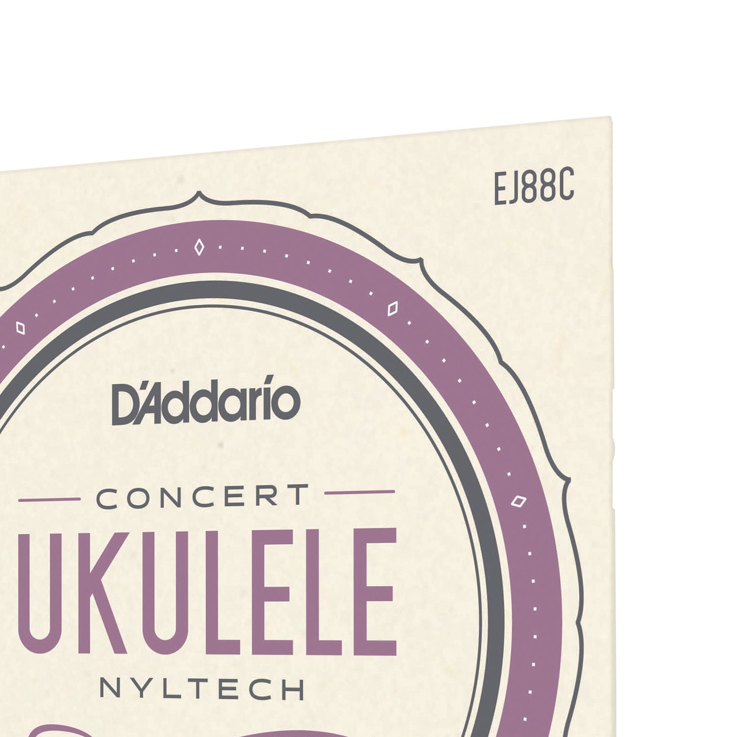 D'Addario EJ88C Nyltech Ukulele Strings, Concert