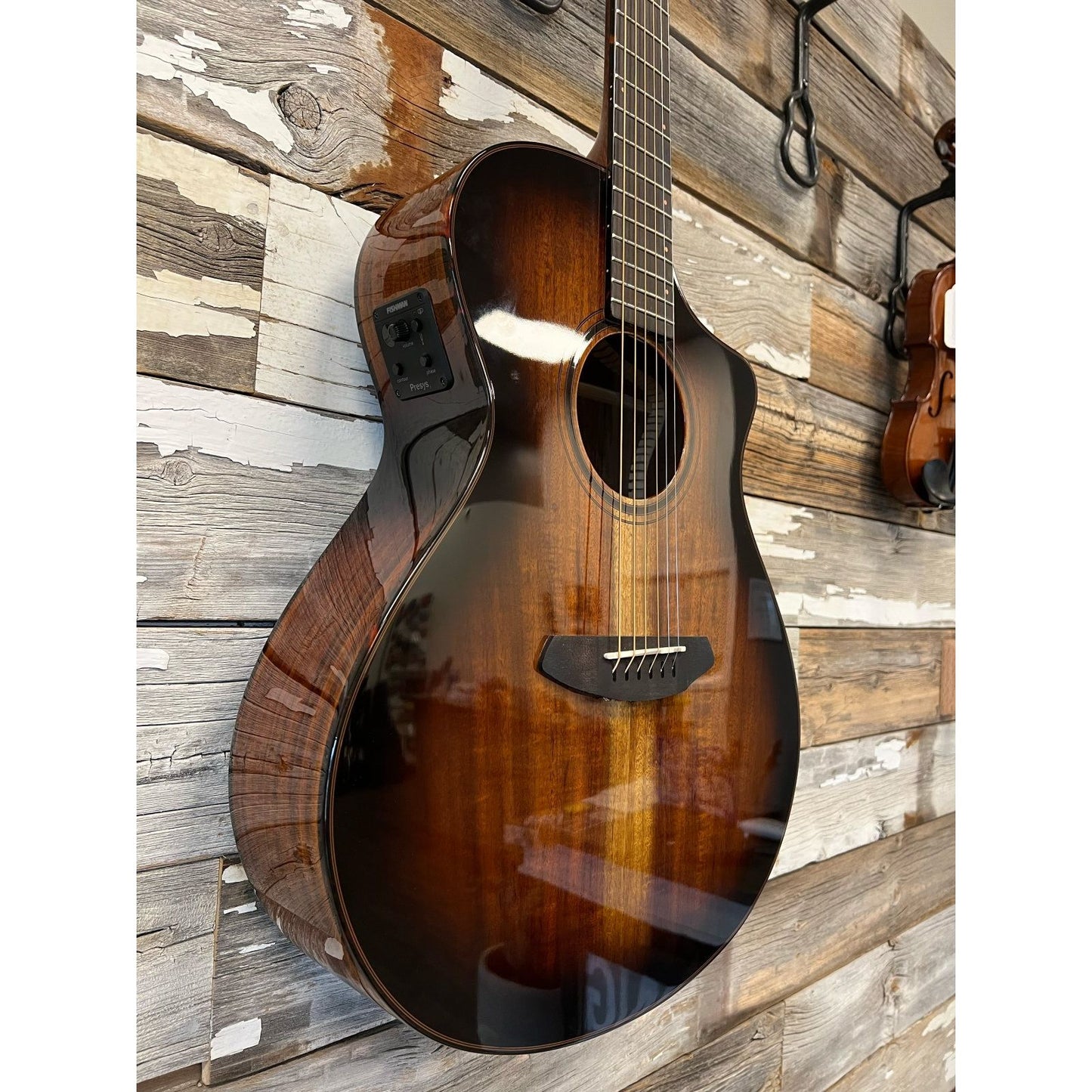 Breedlove Pursuit Exotic S Concert Edgeburst CE, Koa