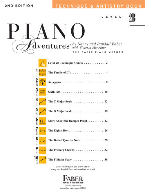 Level 2B - Technique & Artistry Book - 2nd Edition
