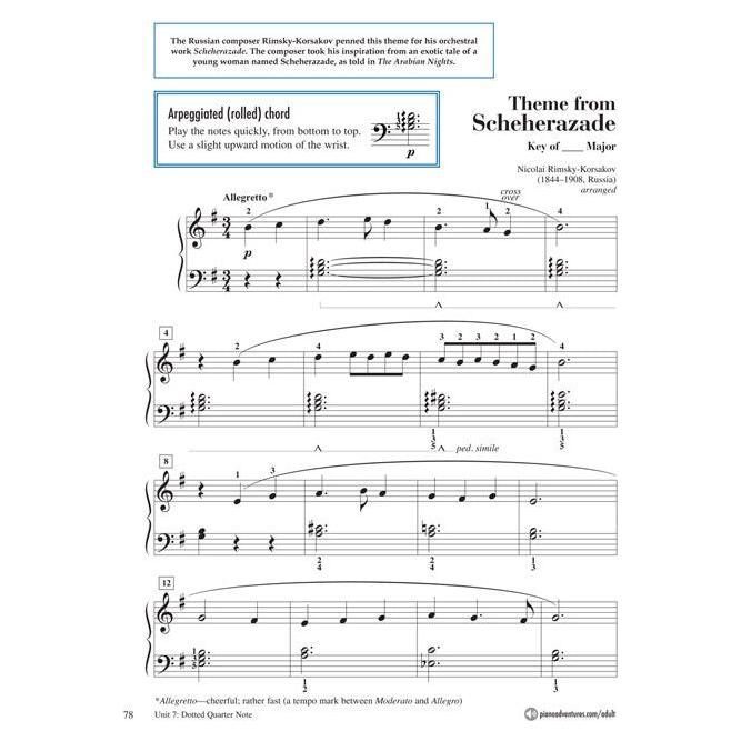 Adult Piano Adventures All-in-One Piano Course Book 2
