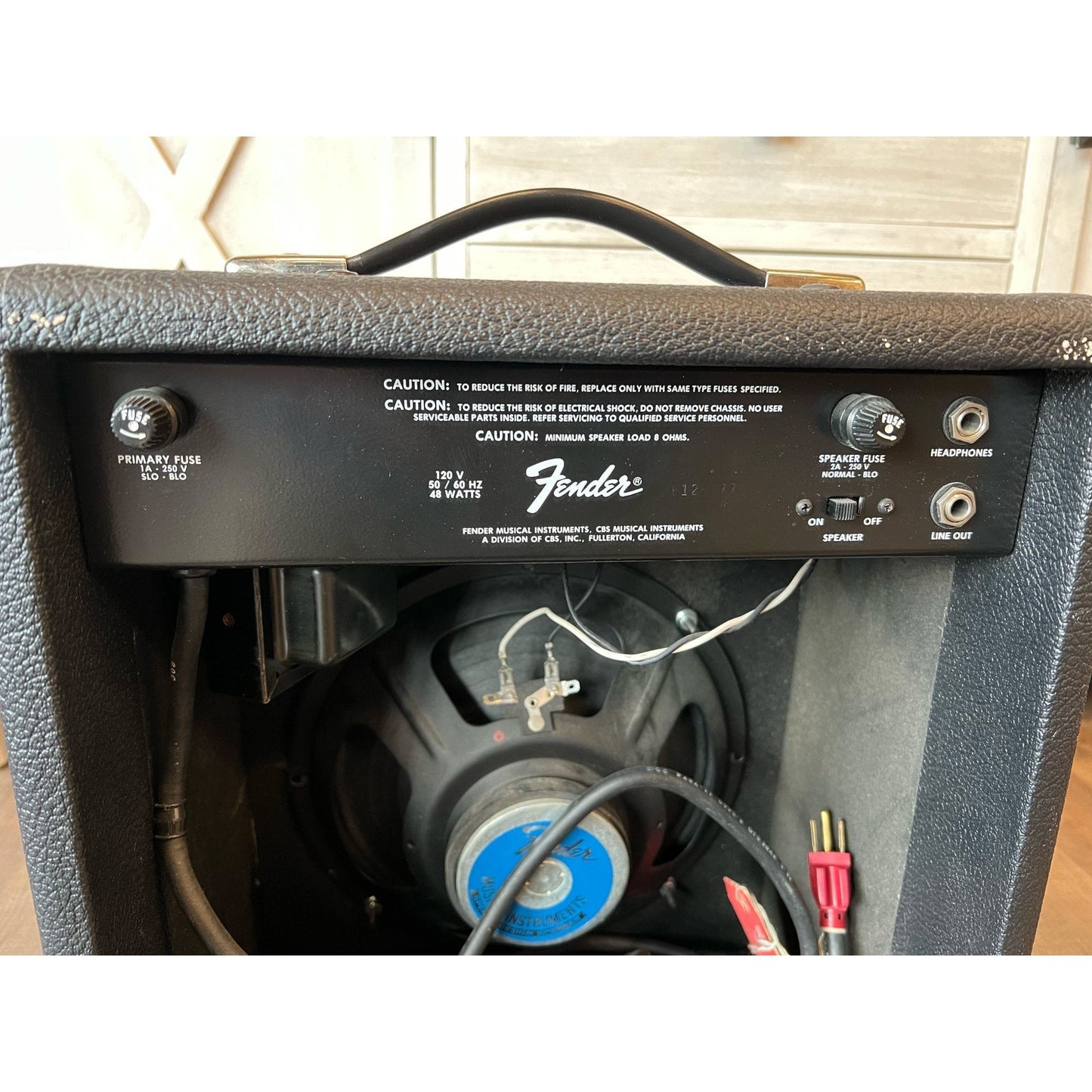 1981 Fender Harvard Amp
